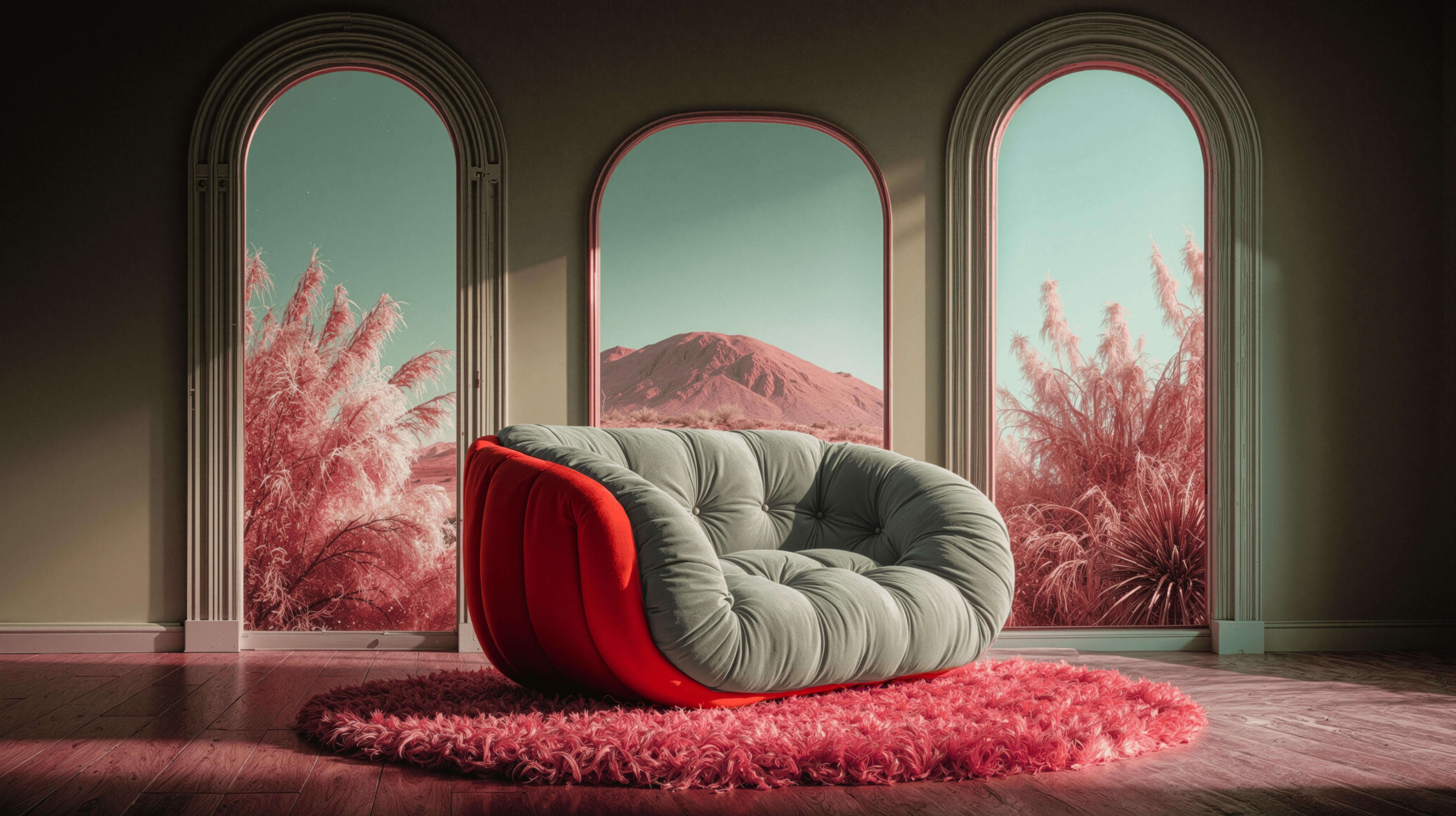 المريحة interior scene