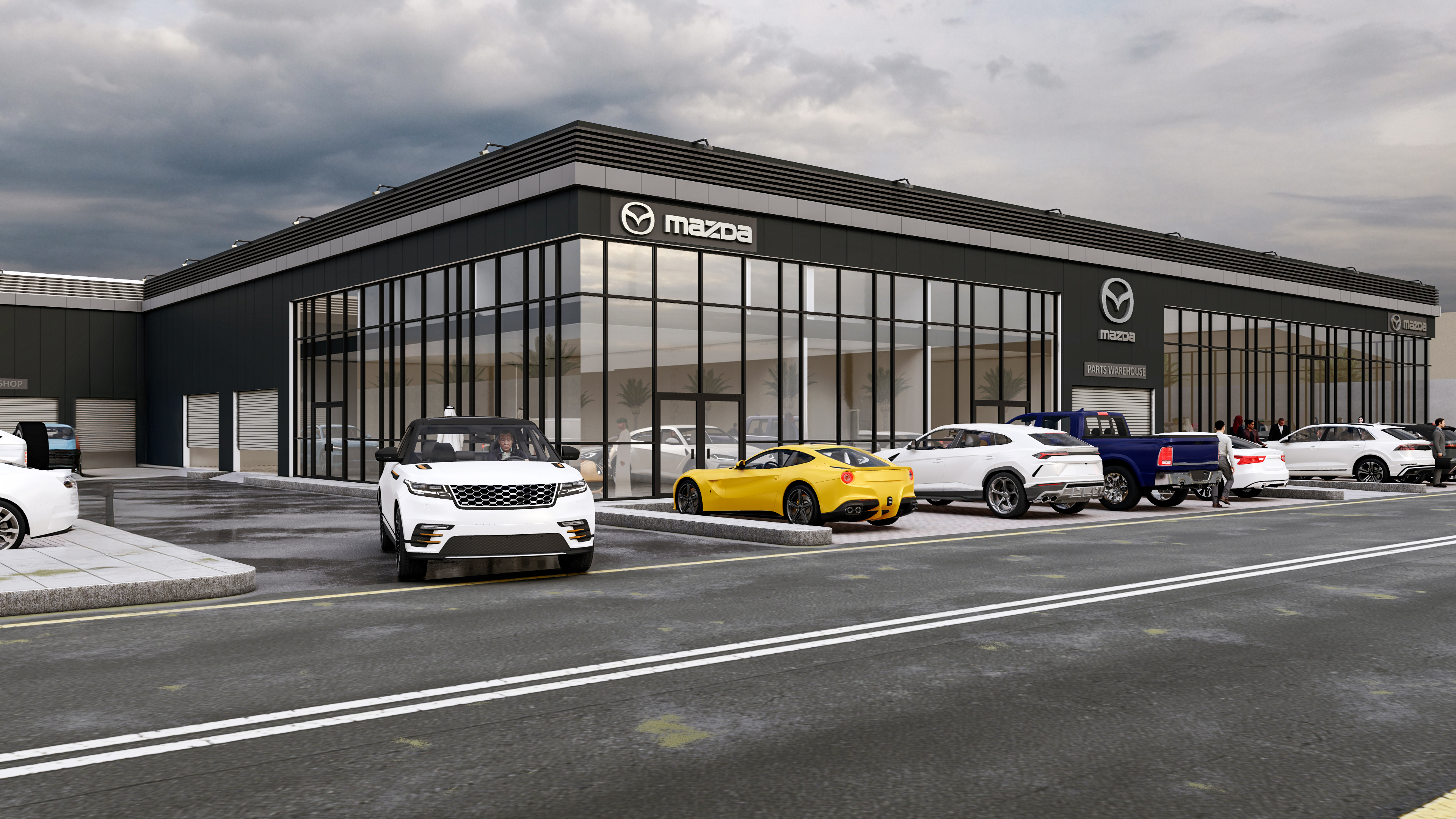 Mazda Showroom Project - 1