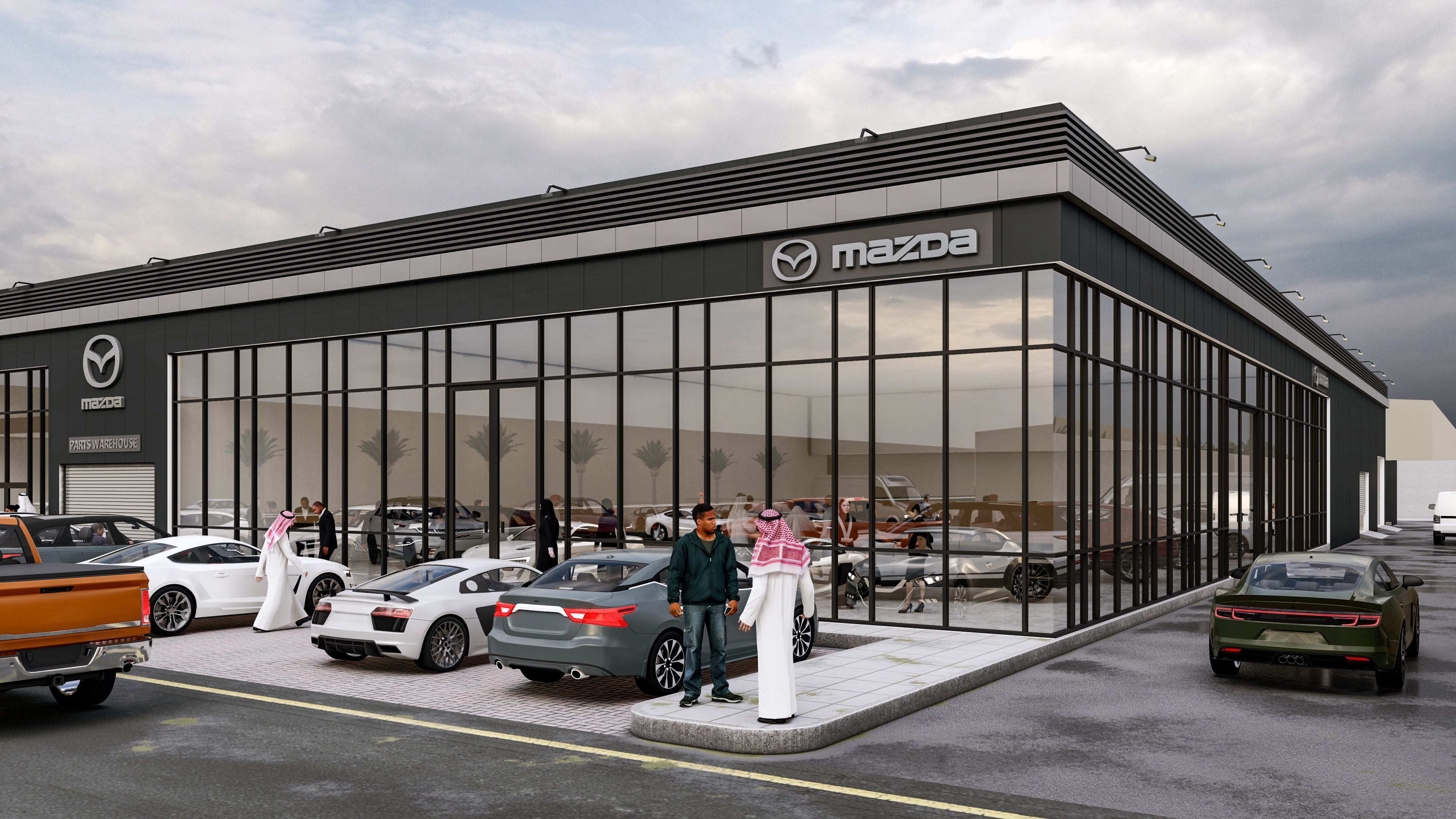 Mazda Showroom Project - 2