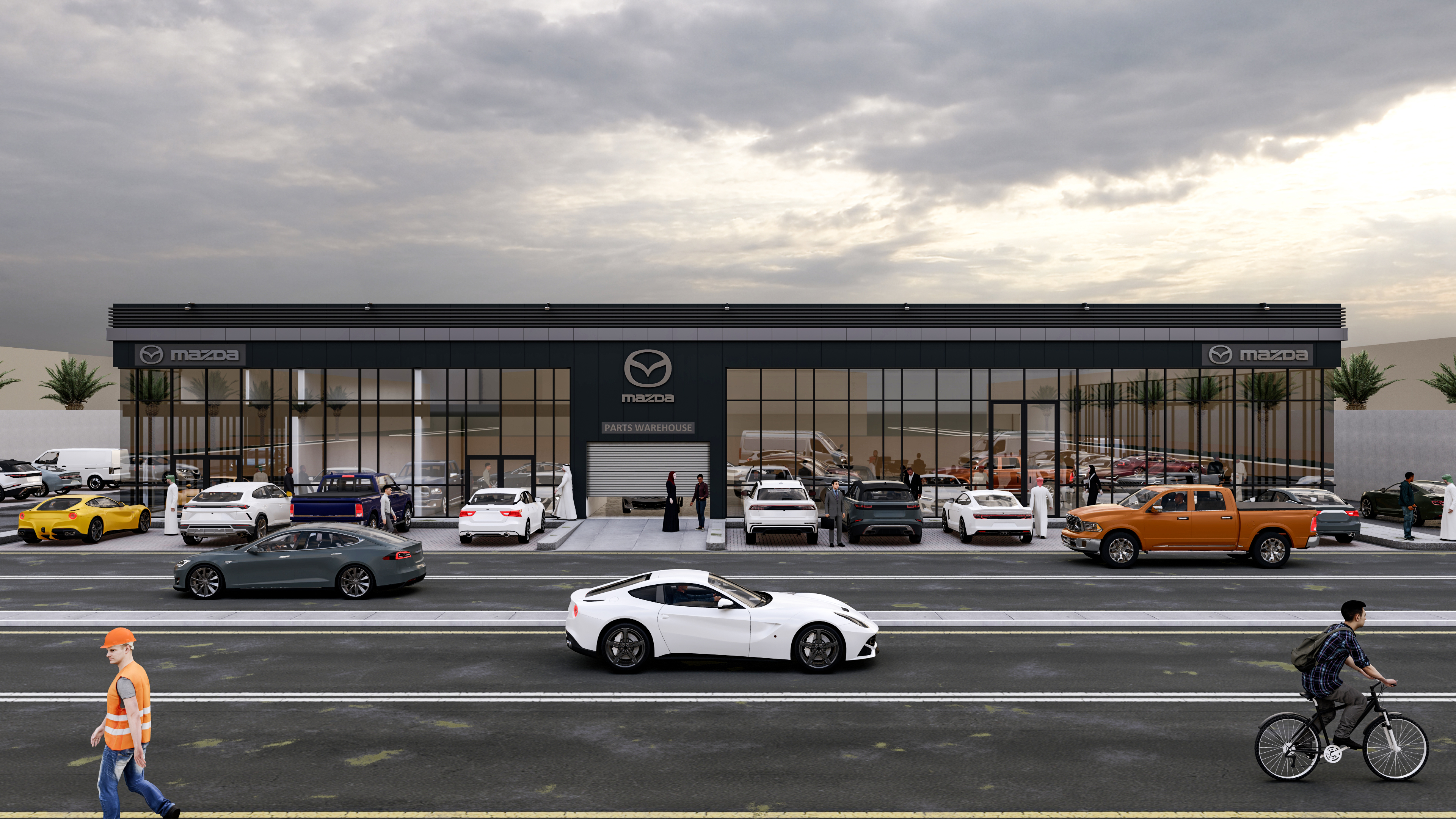 Mazda Showroom Project - 3