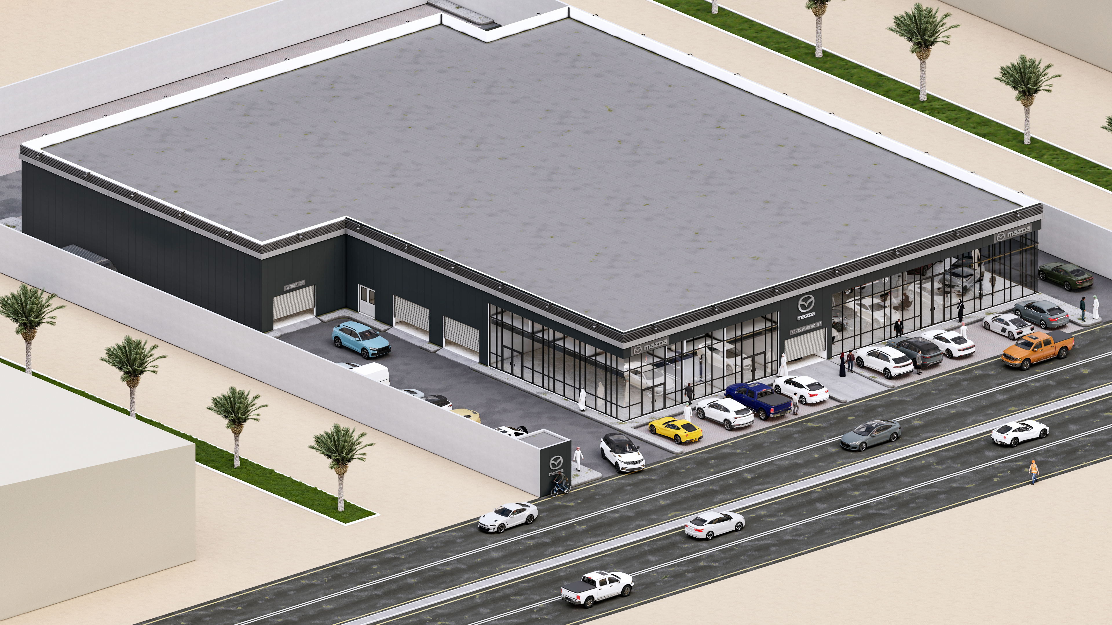 Mazda Showroom Project - 4